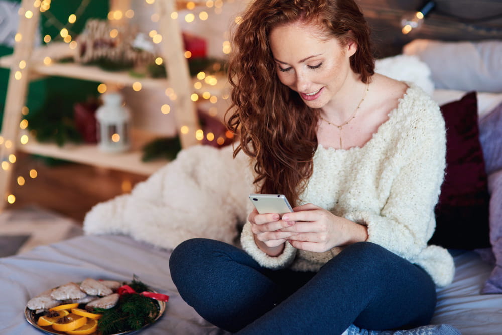 Stay Connected with Loved Ones winter self care tips at home